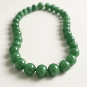 Natural Jade Bead Necklace