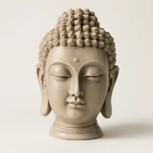 Buddha Head Resin Table Decor
